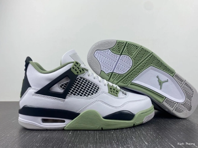 Kicktheory Seafoam Jordan 4 Air WMNS AQ9129-103 0728